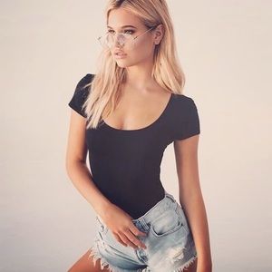 Finity Black Backless Jumpsuit